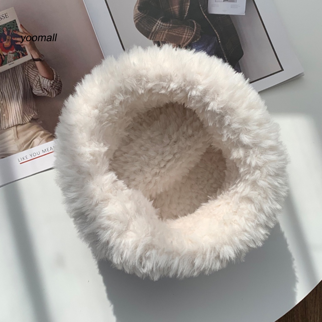 Mũ beanie Trùm Tai Giữ Ấm Màu Sắc Nhã Nhặn Thời Trang