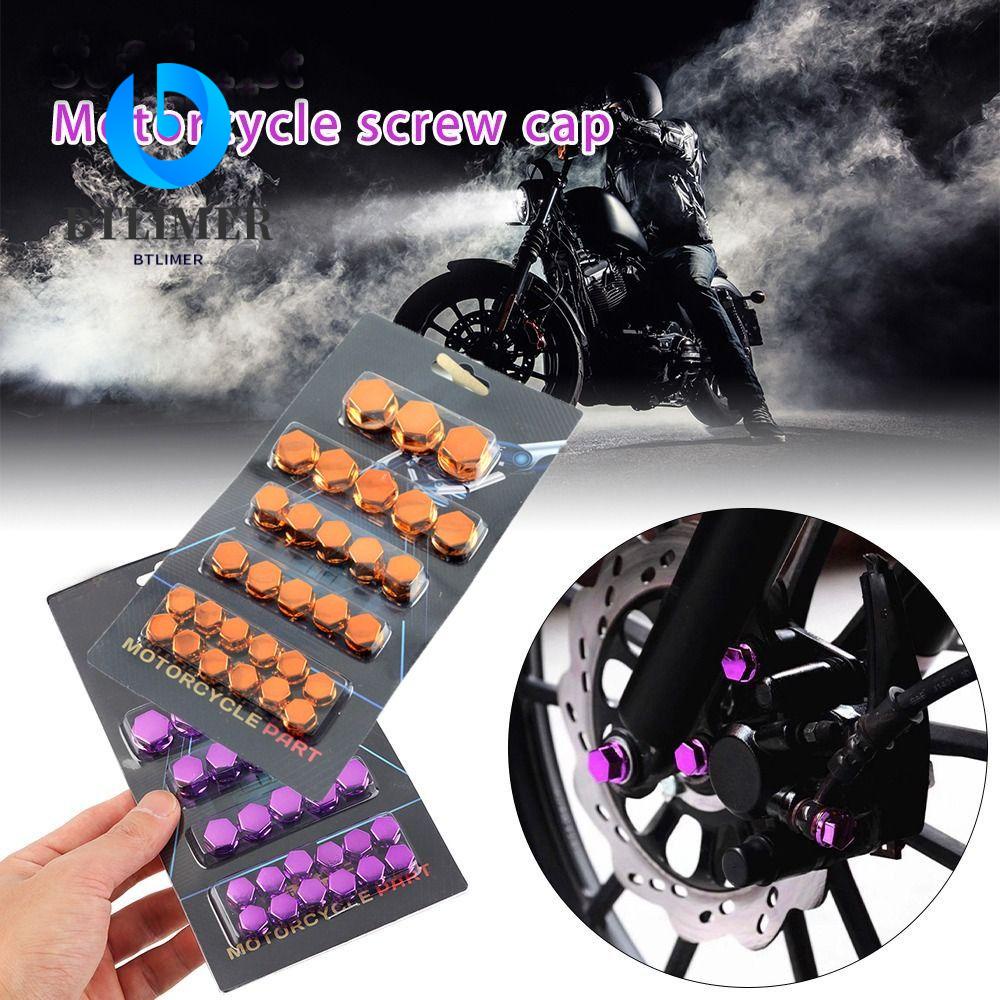 Bộ 60 Ốc Vít Nhiều Màu Sắc Dùng Trang Trí Xe Mô Tô