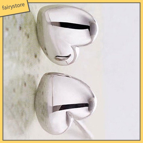 1 Đôi Bông Tai Hình Trái Tim Nhỏ Dễ Thương Dành Cho Nữ