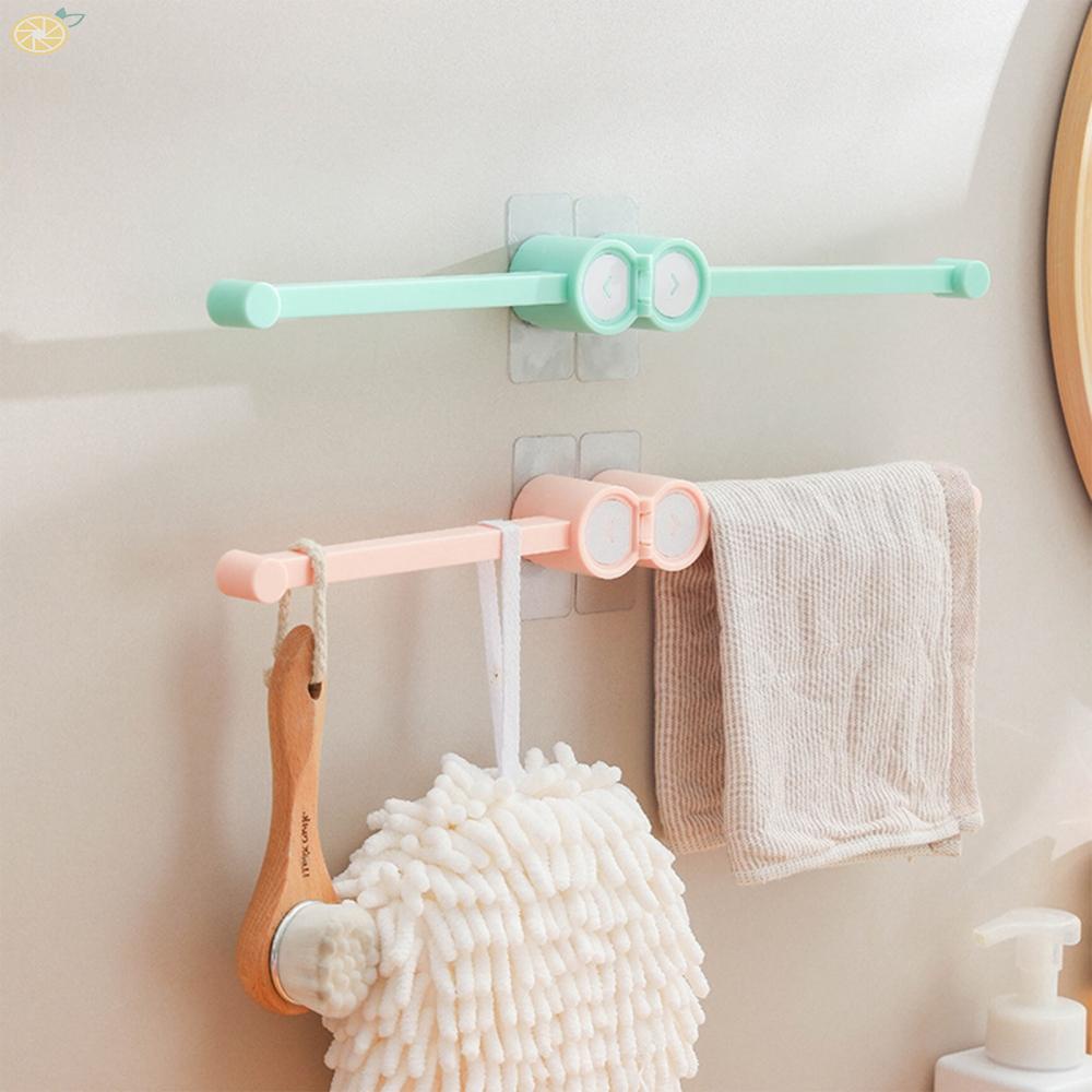 【VARSTR】Multifunctional Hanger Holder 2 Pieces Organizer Drying Rack Wall Mount for Clothes and Clips