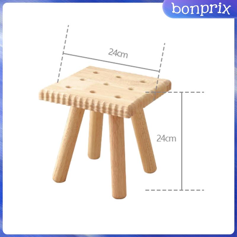 Ghế Đẩu Bằng Gỗ Trọng Lượng Nhẹ Dành Cho Trẻ Em