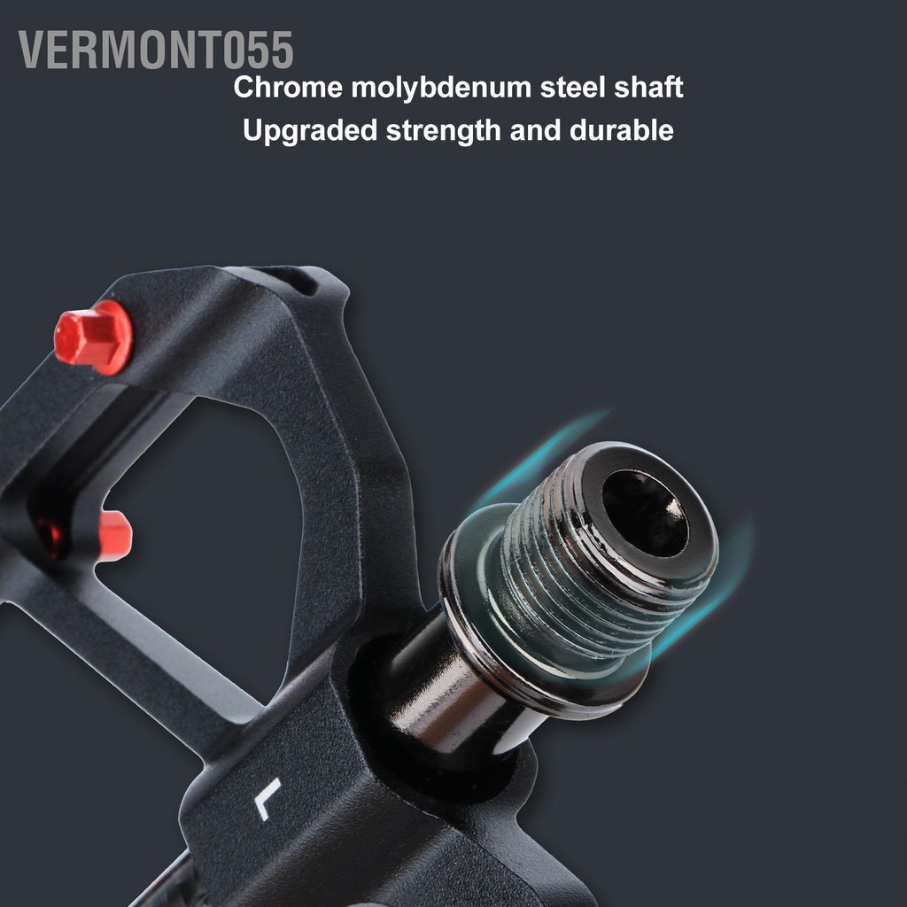 Vermont055 2 Chiếc Xe Đạp Đường Bộ Bàn Hợp Kim Nhôm Chống Trơn Trượt Nhẹ Phẳng Nền Tảng Cho