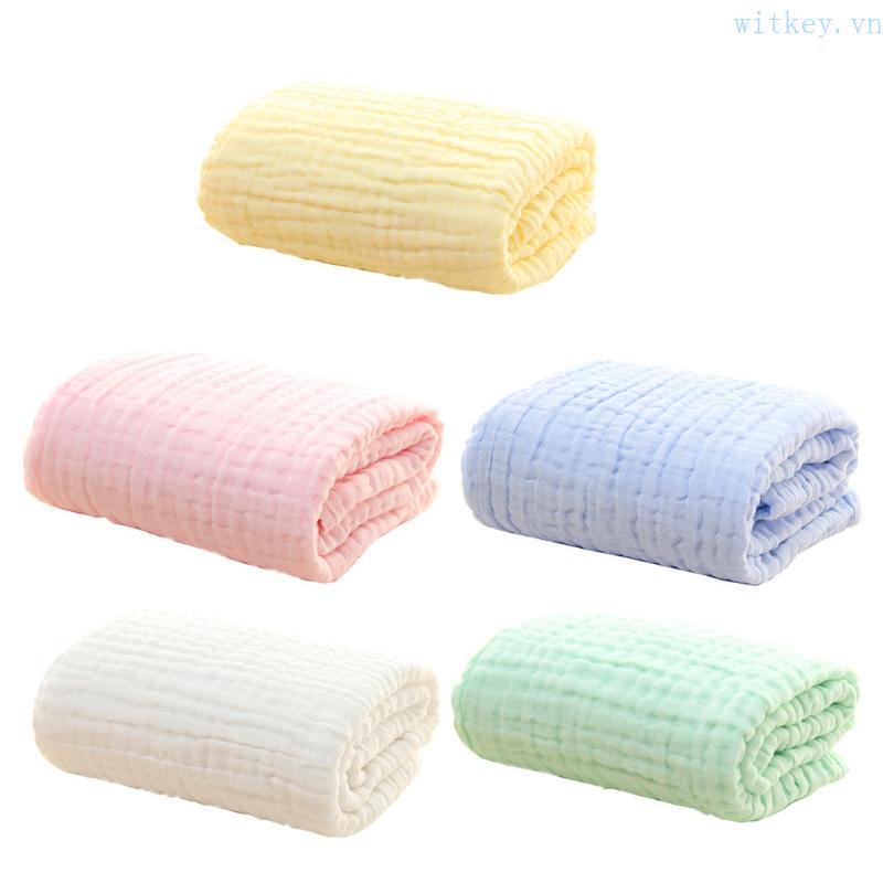 Chăn Quấn Em Bé Chất Cotton 6 Lớp Phong Cách Hồi Giáo Tiện Dụng