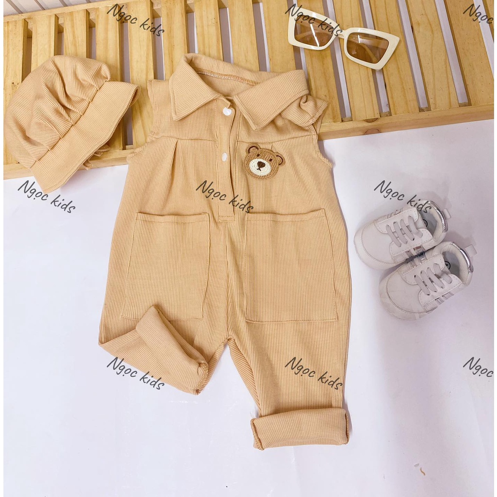 Set jum gấu bông 2 màu size 8-15kg