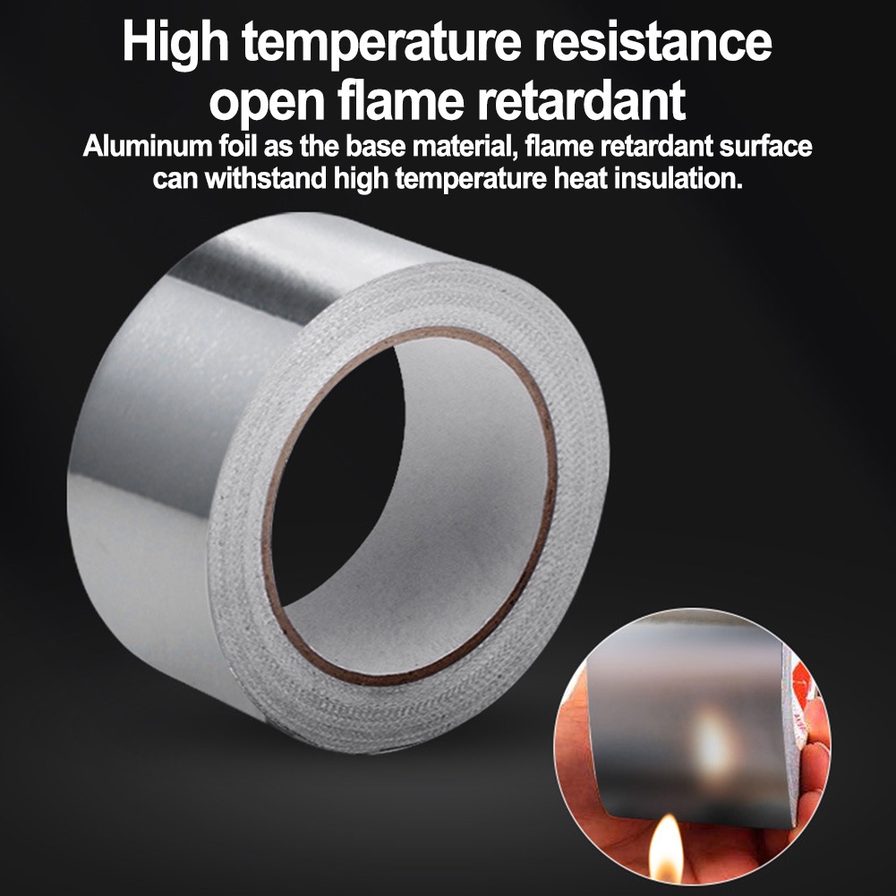 Cuộn Băng Keo Lõi Nhôm Chịu Nhiệt Cao Chống Rò Rỉ Dùng Sửa Chữa Ống Nước Nhà Bếp