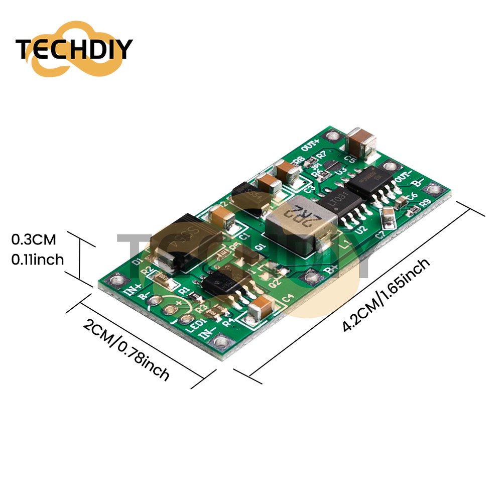 Mô Đun Tăng Áp Nguồn Điện DC UPS 5V 12V 15W 18650