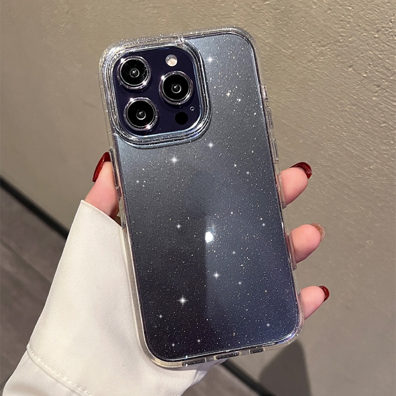 Ốp Lưng Silicone Kim TuyếN ThờI Trang Cho iPhone 14 13 11 12 Pro Max Mini X XS Max XR 14 7 8 Plus