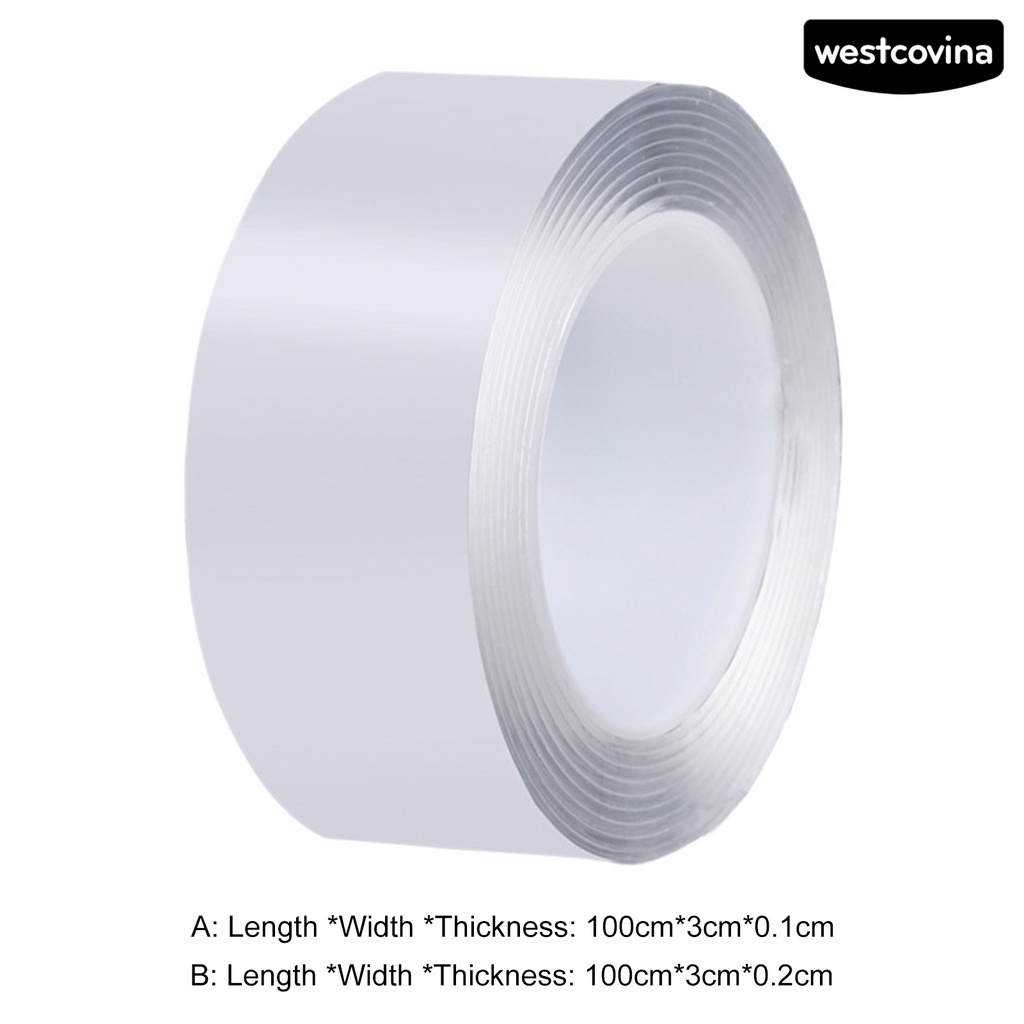 [WSTN]✎Cuộn Băng Keo Nano 100cm Hai Mặt Giải Tỏa Căng Thẳng Vui Nhộn