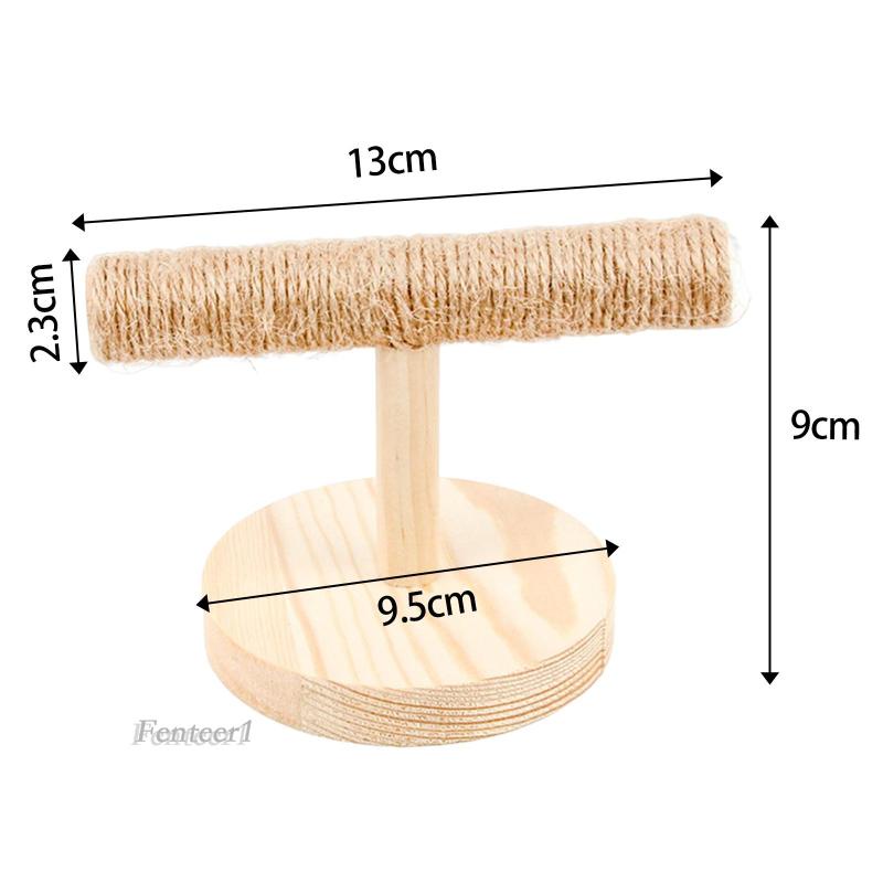 [Fenteer1] Giá Đỡ Huấn Luyện Chim Cảnh Bằng Gỗ Tiện Dụng
