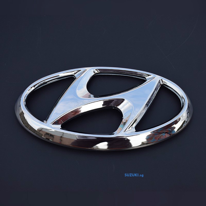 Logo Trang Trí Vô Lăng Xe Hơi Hyundai Chất Lượng Cao
