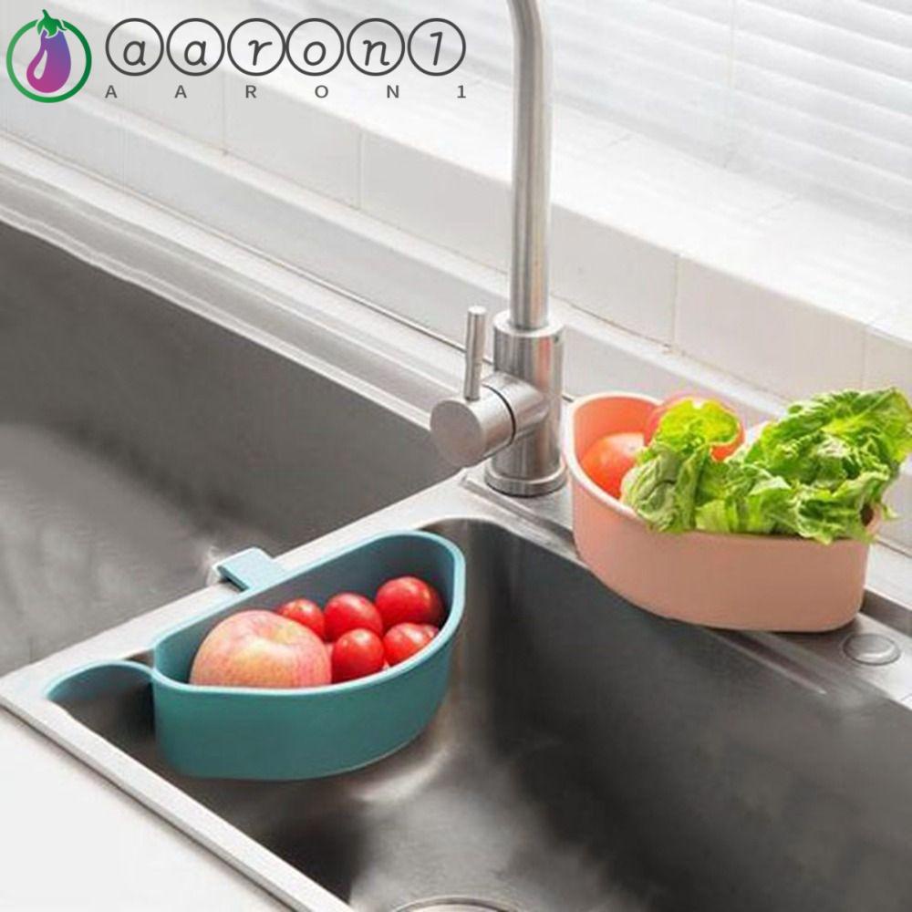 Aaron1 Rổ Nhựa Hình Tam Giác Đa Năng Đựng Rau Củ Quả Tiện Dụng Cho Nhà Bếp