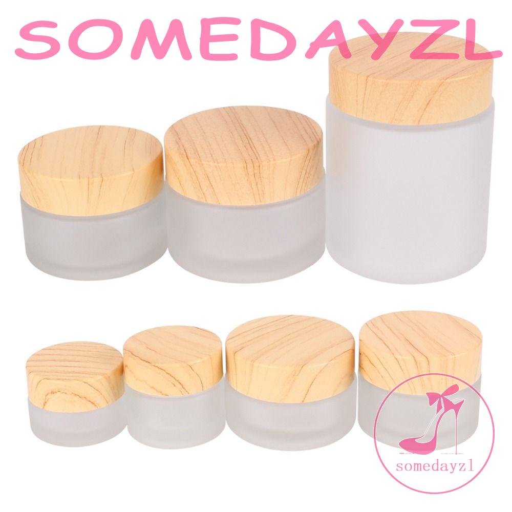 Lọ Thủy Tinh Rỗng Trong Suốt 5-60g Đựng Mỹ Phẩm Tiện Dụng