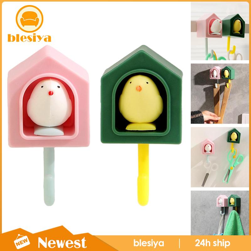 Móc Treo Đồ Gắn Tường Họa Tiết Hoạt Hình Đáng Yêu