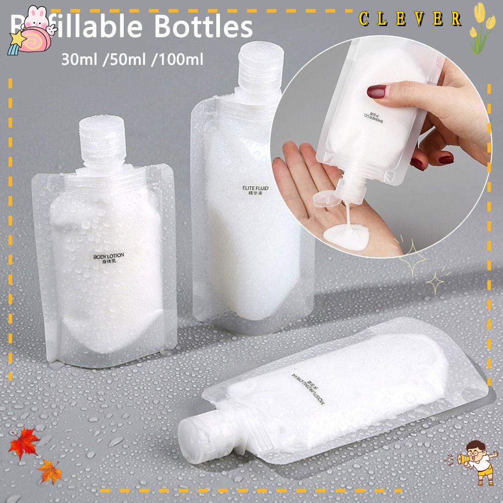 Chai Chiết Mỹ Phẩm Trong Suốt Tiện Dụng Khi Đi Du Lịch