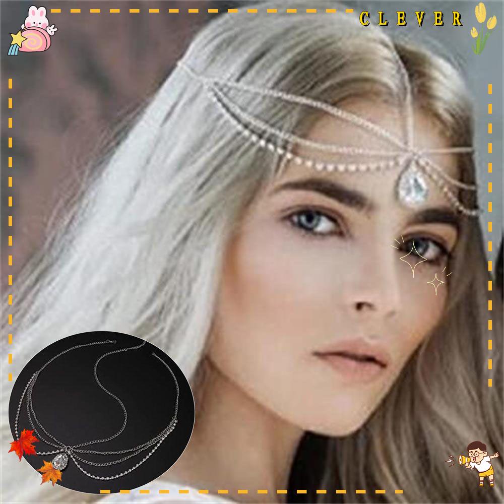 Dây Chuyền Đeo Đầu|Son Môi Màu Sắc Thời Trang|Trâm Cài Tóc Cô Dâu Màu Sắc Phong Cách Bohemian