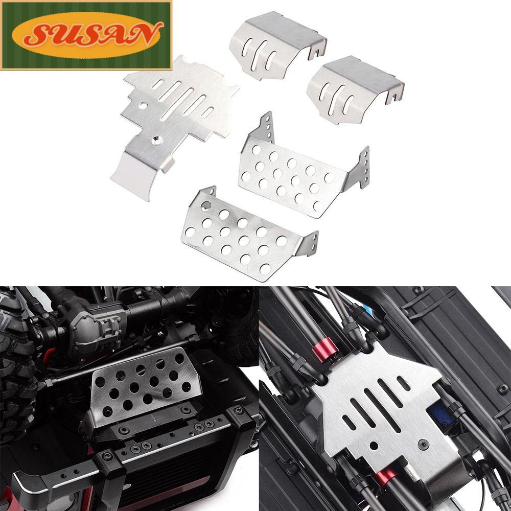 Khung Bảo Vệ Trục Khung Gầm Xe Hơi Điều Khiển Từ Xa TRX4 TRX-4 Bằng Thép Không Gỉ