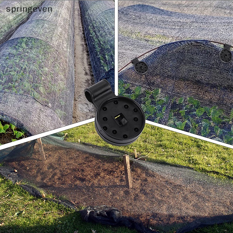 Set 10 Kẹp Nhựa Cố Định Tấm Che Nắng Cho Nhà Kính