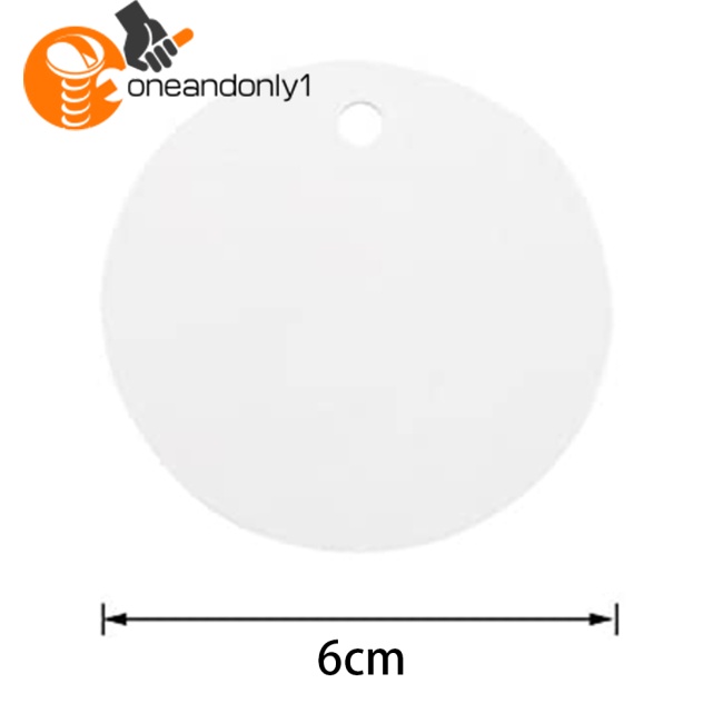 Set 100 Thẻ Giấy Tròn 6cm 20m Dùng Để Trang Trí Tiệc Cưới / Sinh Nhật / Giáng Sinh Diy