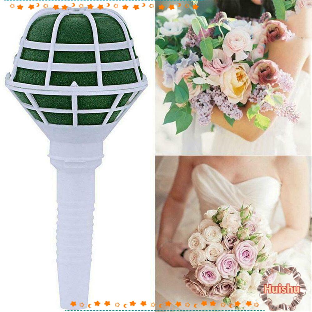 Set 6 Giá Đỡ Bó Hoa Cưới Bằng Xốp Có Tay Cầm Tiện Dụng