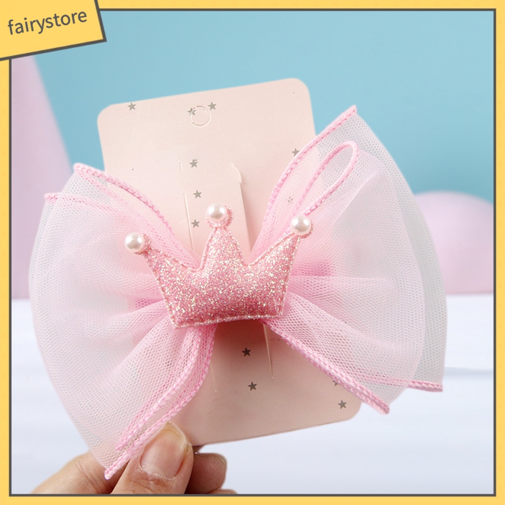 Kẹp Tóc Hình Vương Miện Phong Cách Hàn Quốc Cho Nữ