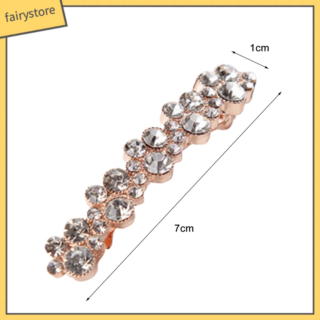 Kẹp Tóc Hợp Kim Đính Ngọc Trai Giả Sang Trọng Cho Cuộc Sống Hàng Ngày [FRO]