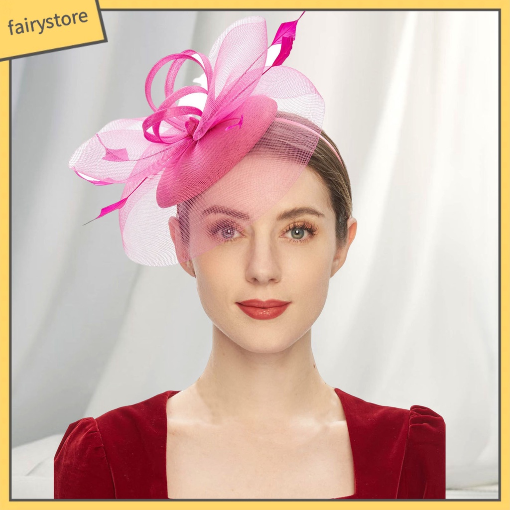 [FRO] Cài Tóc Đính Nơ Nhiều Màu Sắc Ngọt Ngào Phù Hợp Với Đám Cưới Cho Nữ