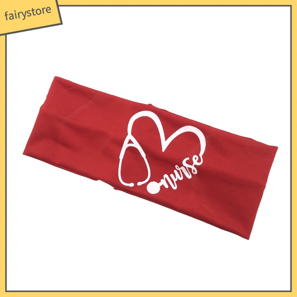 Băng Đô Cài Tóc Thể Thao Mềm Mại Co Giãn Thoáng Khí Đính Nút Trái Tim Thoáng Khí Cho Nữ