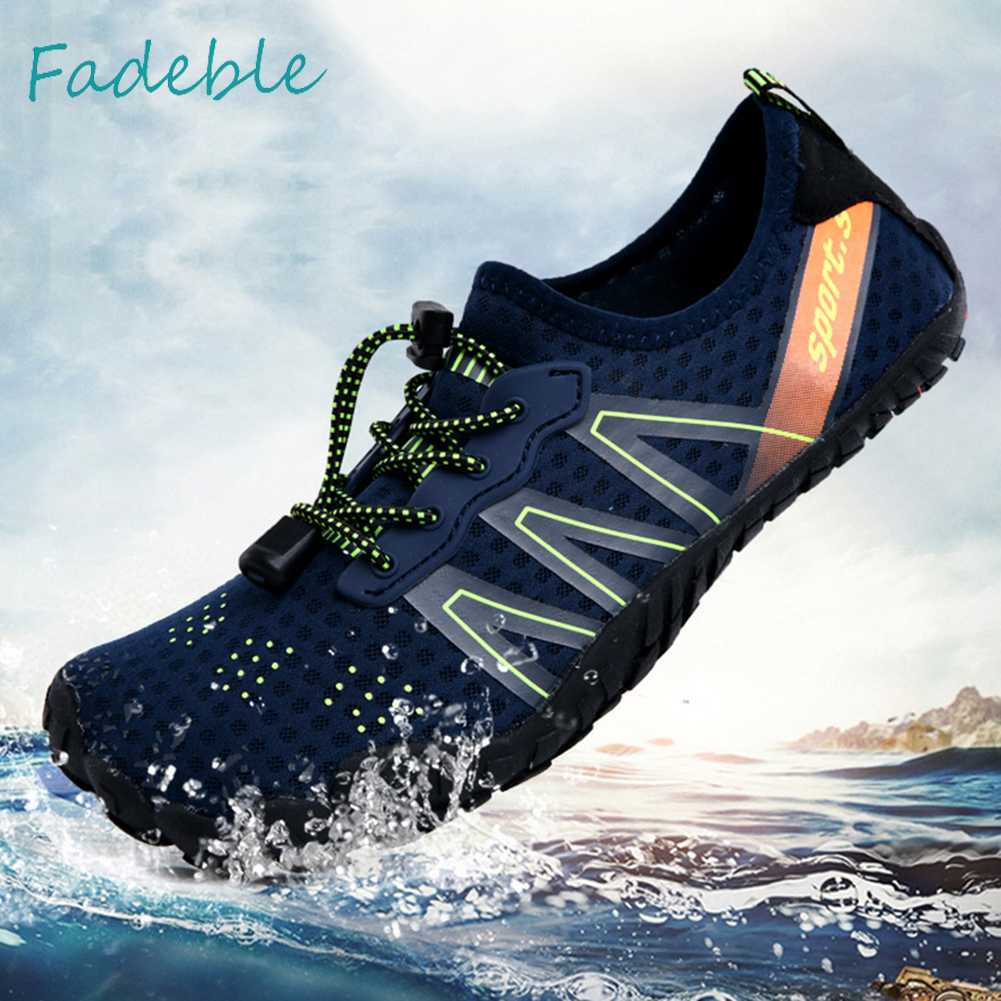 Giày Đi Biển Thiết Kế Đục Lỗ Thoáng Khí Thời Trang Cho Nam Và Nữ