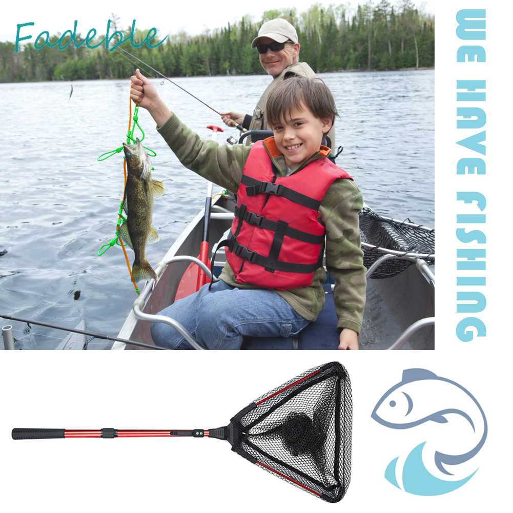 Lưới Đánh Bắt Cá Hình Tam Giác Gọn Nhẹ Có Thể Gấp Gọn Tiện Dụng