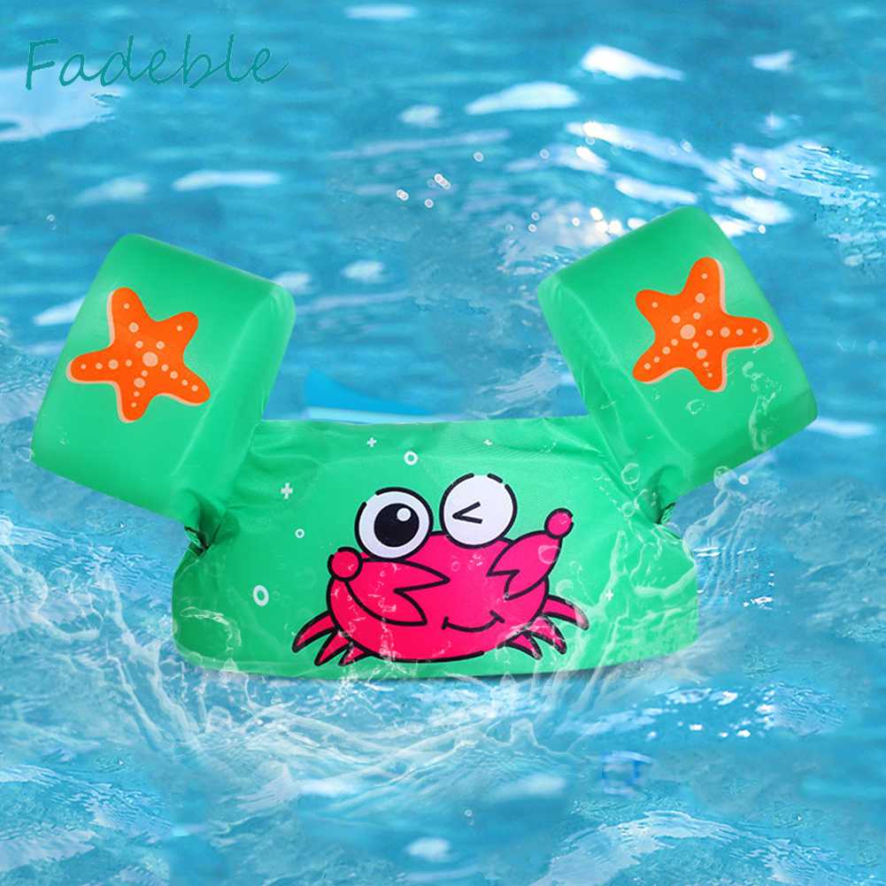 Phao Bơi Dạng Vest Không Tay Có Thể Điều Chỉnh Dành Cho Trẻ Em