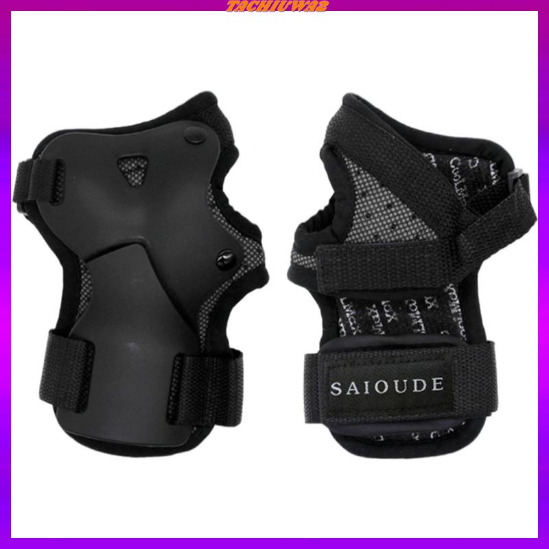 Set 2 Cặp Đai Quấn Bảo Vệ Cổ Tay An Toàn Khi Trượt Ván / Trượt Tuyết