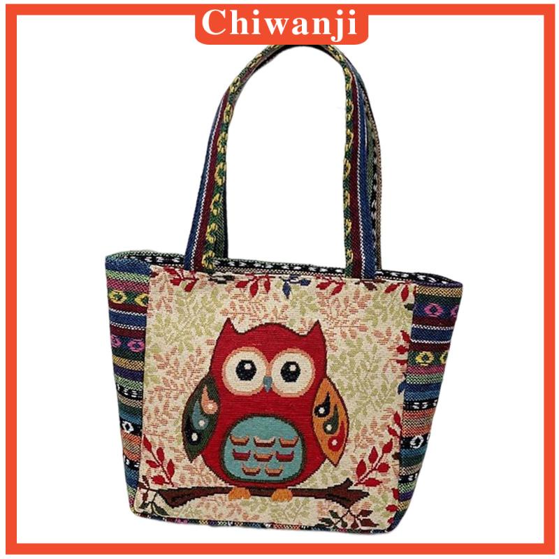 Túi Xách Canvas Phong Cách Vintage Có Thể Tái Sử Dụng