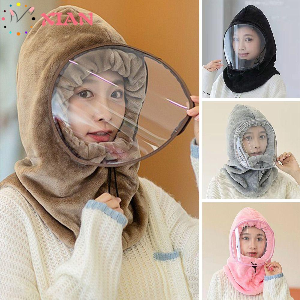 Xiantin Mũ Trùm Tai Chất Liệu Cotton Dày Dặn Ấm Áp