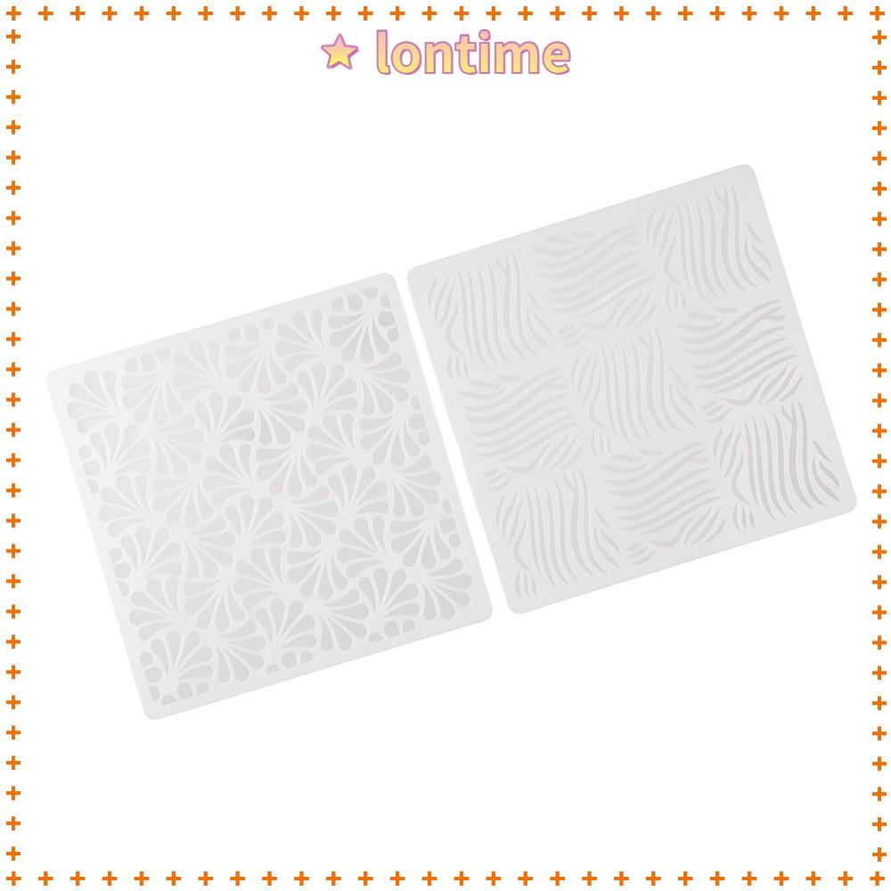 Khuôn Tô Họa Tiết Hình Học Trang Trí Tường Có Thể Tái Sử Dụng