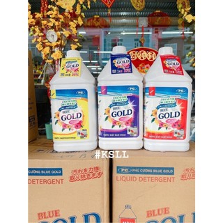 Nước giặt blue gold hương nước hoa 142k/ can 3,2 kg đậm đặc