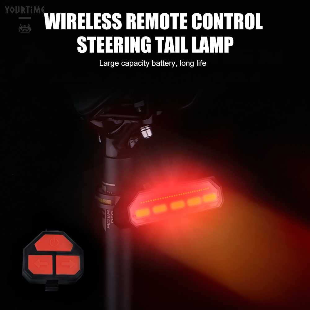 Meroca Đèn LED Gắn Đuôi Xe Đạp Có Thể Sạc Lại Bằng Cổng USB