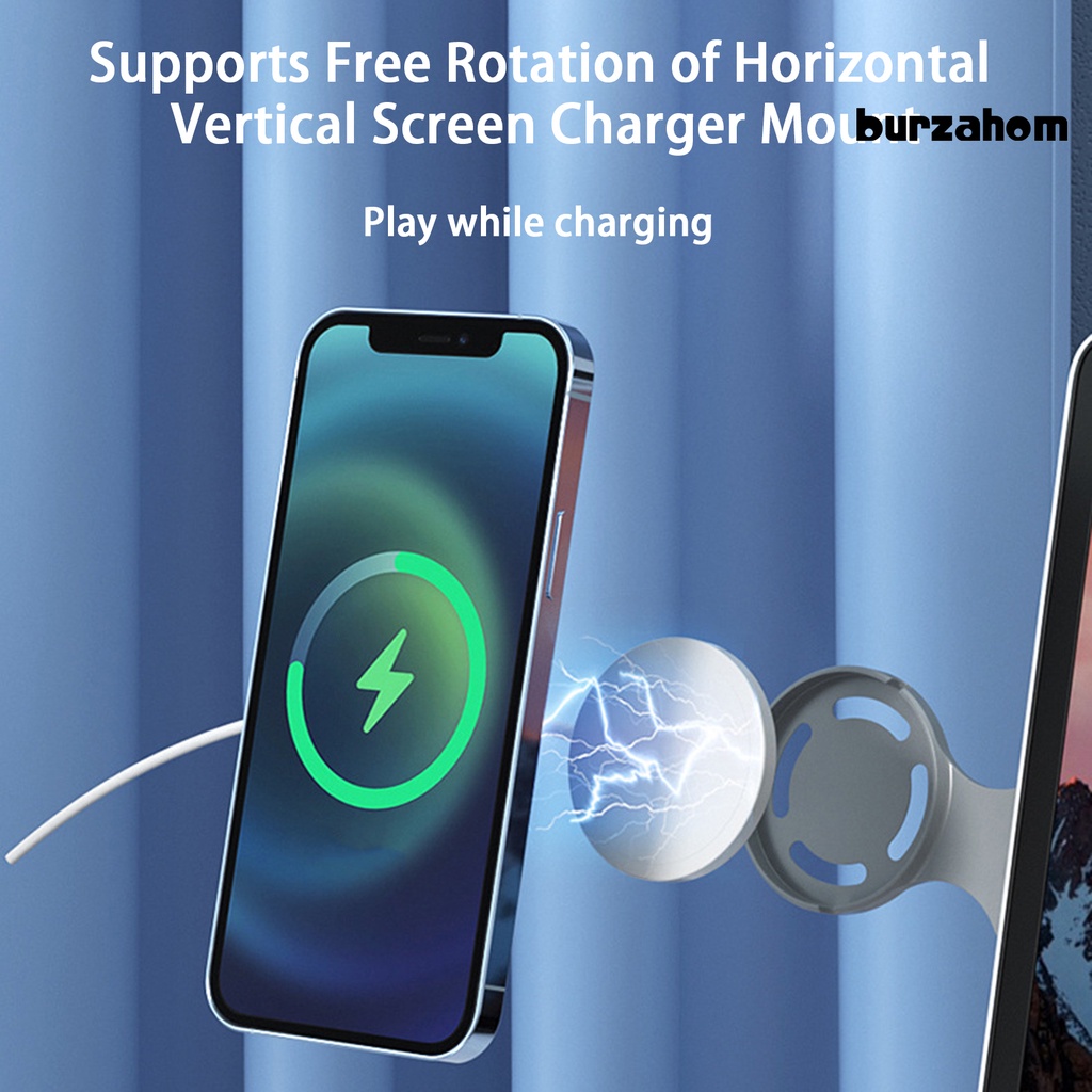 1 Bộ Giá Đỡ Sạc Không Dây Linh Hoạt Có Thể Gập Lại Sạc Nhanh Cho Điện Thoại / Máy Tính