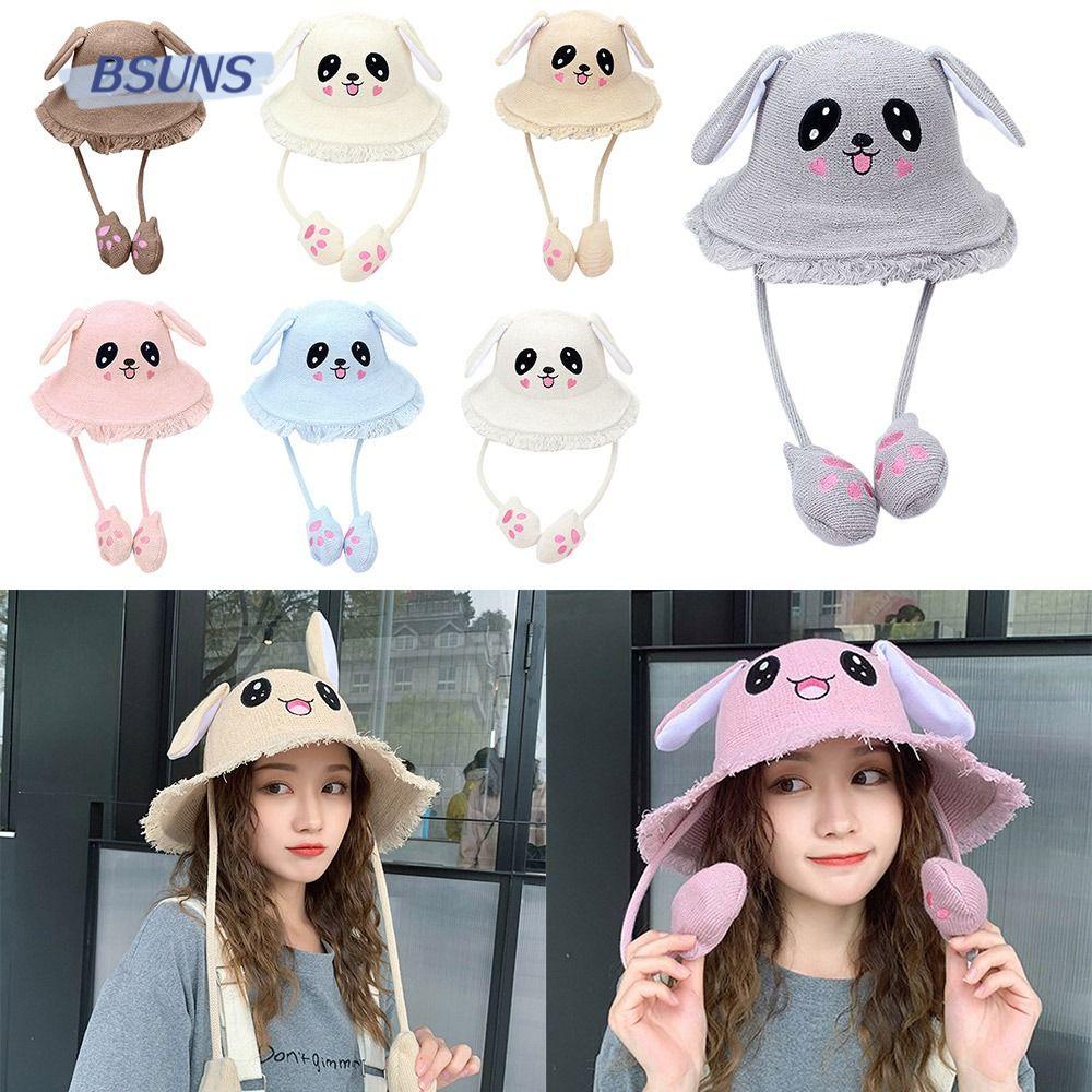 Mũ Tai Thỏ Chống Nắng Thiết Kế Mỏng Cao Cấp Thời Trang