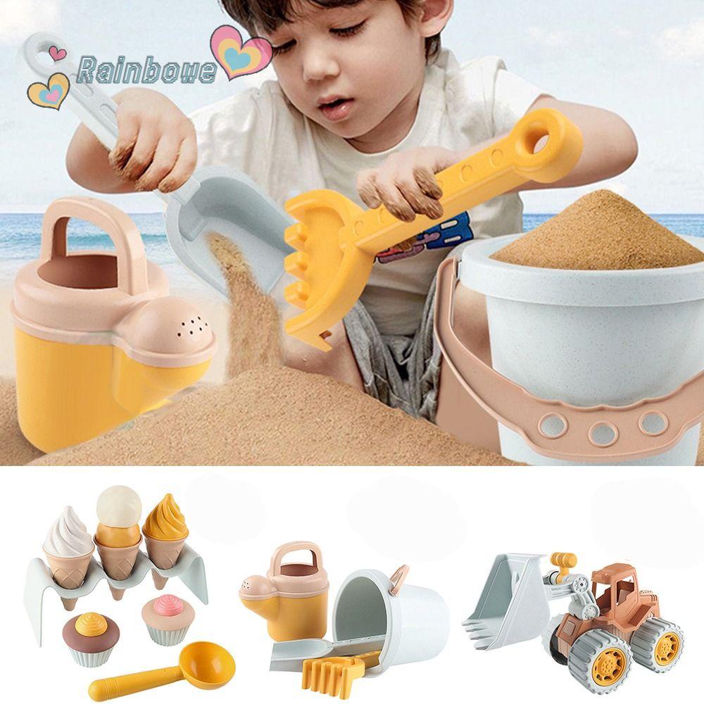 Bộ Đồ Chơi Cát Màu Cầu Vồng Xinh Xắn Dành Cho Bé