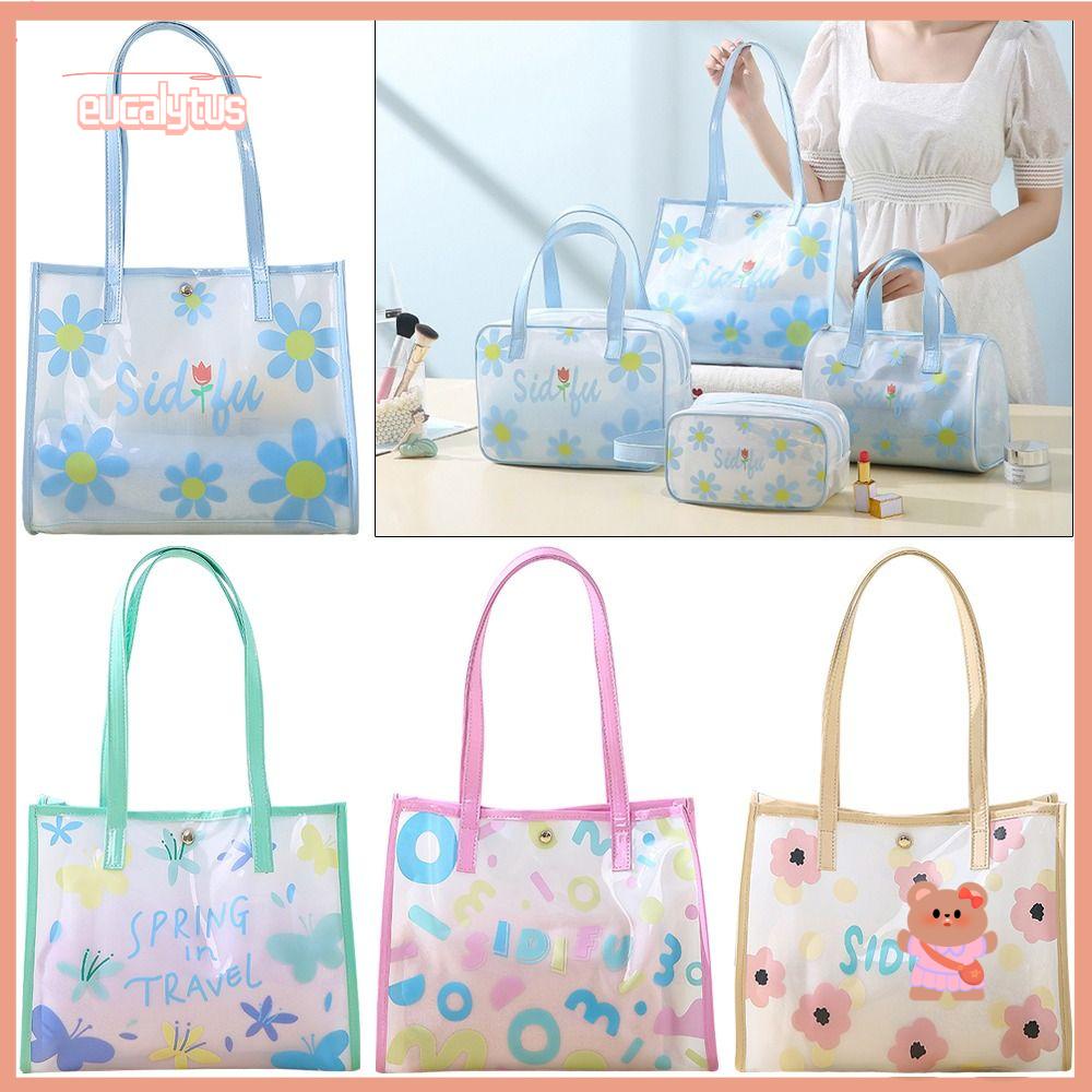 Túi Đeo Vai Đựng Đồ Vệ Sinh In Họa Tiết Hoạt Hình Đa Năng Cho Nhà Ở