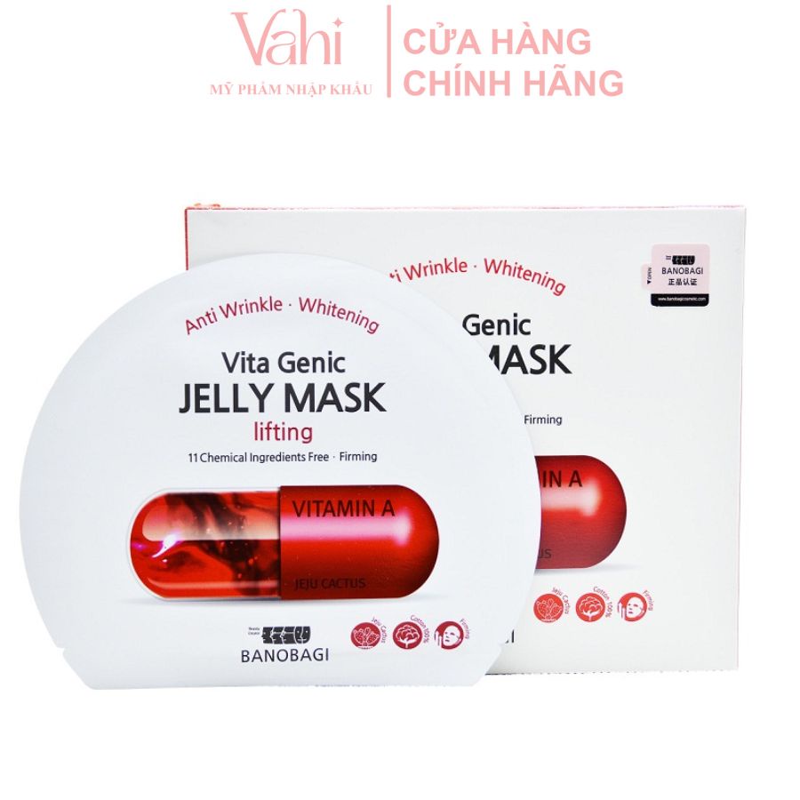 Mặt nạ dưỡng da Banobagi Vita Genic Jelly Mask Hộp 10 Miếng