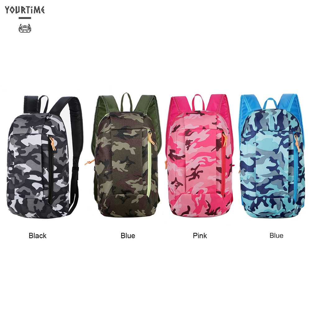 Ba Lô Leo Núi Dung Tích 10L Chống Thấm Nước Hoạ Tiết Lính Cho Nam Và