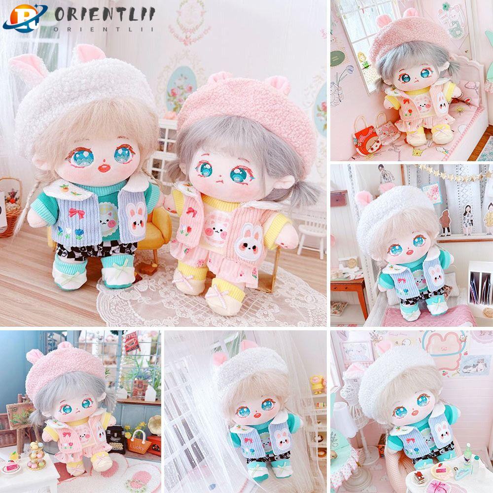 1 Bộ Quần Áo Bằng Cotton Dành Cho Búp Bê 20cm