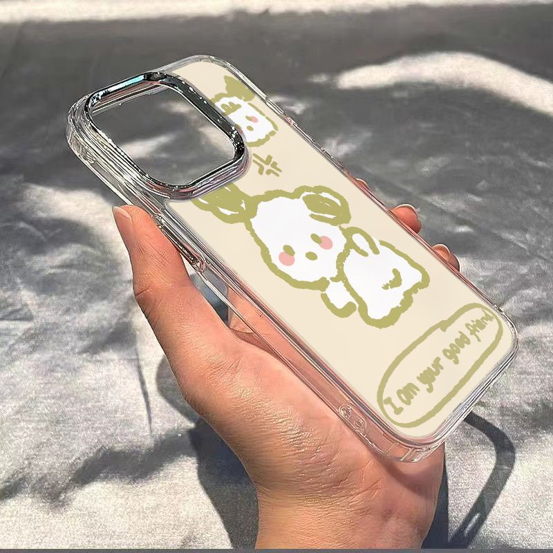 ✅Ốp Điện Thoại Mềm Chống Sốc Hình Cún Dễ Thương Cho iPhone127max 8In 14pro 1311 JO4F