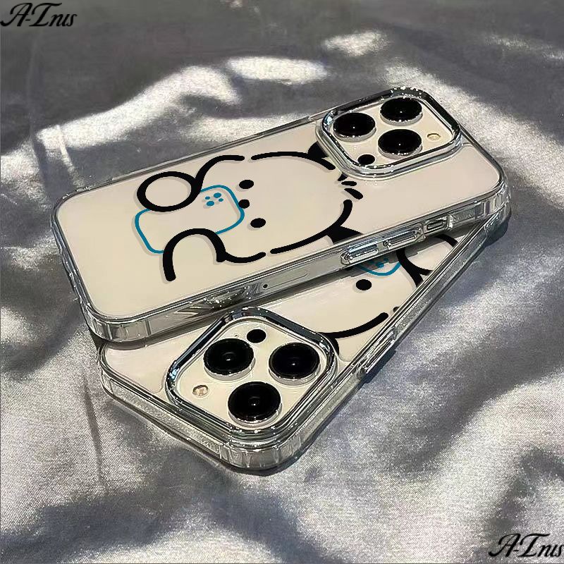 ✅Ốp Điện Thoại Mềm Chống Sốc In Hình Cún Dễ Thương Cho Iphone 8 11iPhone12max 14pro 713plus