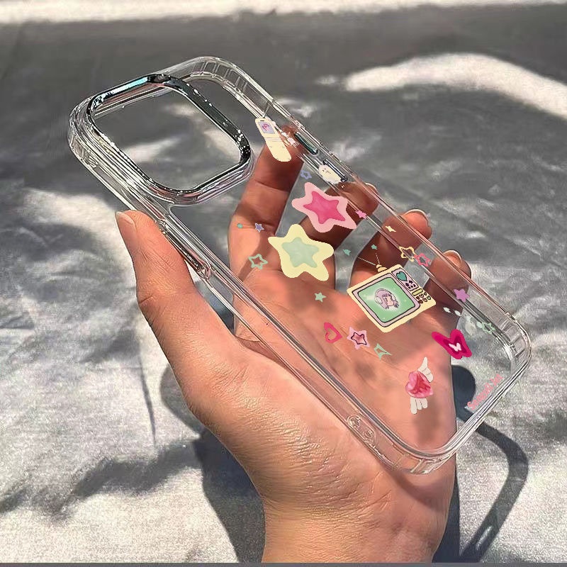 ✅Ốp Điện Thoại Mềm Chống Sốc Cho iPhone128 11 14proplus max7 / 13 5NA0