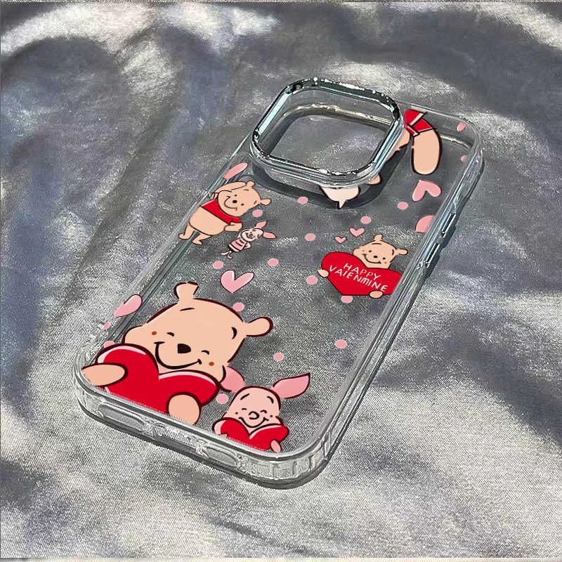 ✅Ốp Điện Thoại Mềm Chống Sốc In Hình Gấu Pooh Cho Apple Iphone 8 / 12117 14pro 13 1EHG