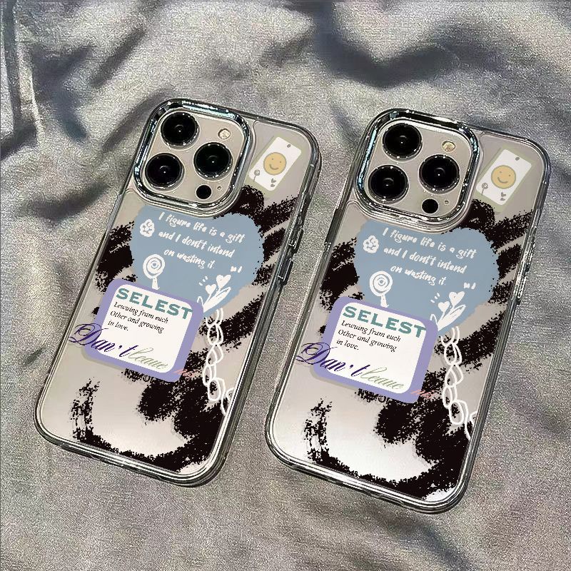 ✅Ốp Điện Thoại Mềm Chống Sốc Họa Tiết Graffiti Cho Iphone 7max 14Pro 128 1113 KHJ6