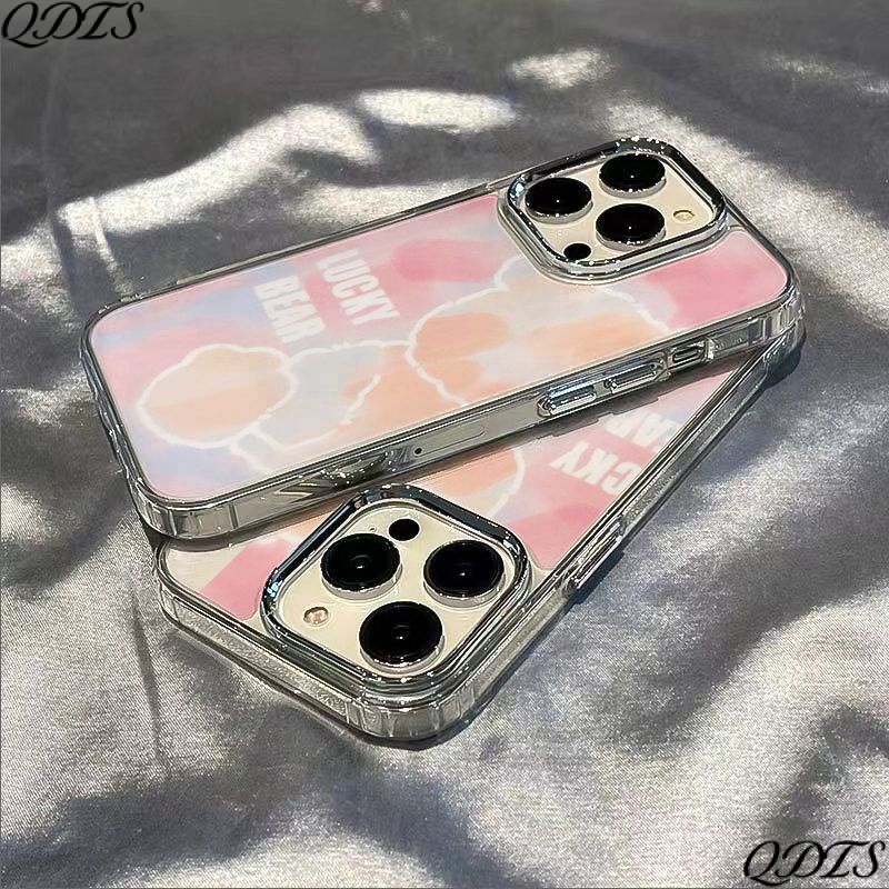 ✅Ốp Điện Thoại Dẻo In Hình Gấu Và Chữ Tiếng Anh Đơn Giản Chống Sốc Cho Iphone Xsmax 711 14pro 12138 P2LE