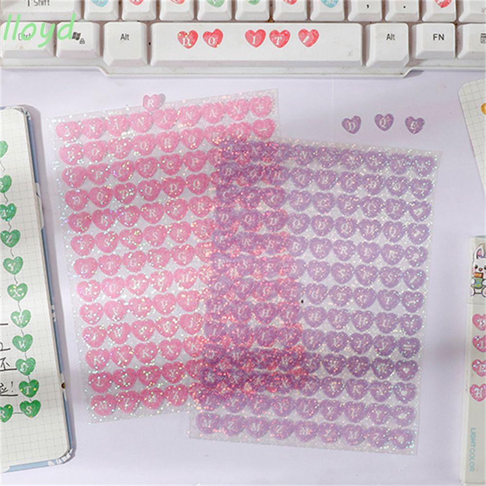 Cuộn Dây Ruy Băng Dán Trang Trí Sổ Tay / Văn Phòng / Trường Học Họa Tiết Chữ Cái Màu Gradient DIY